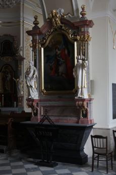 ołtarz św. Floriana